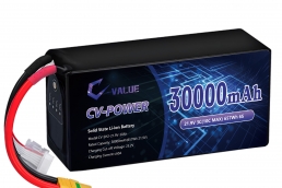 High Energy Density Solid State Battery 6S 21.9V 30Ah