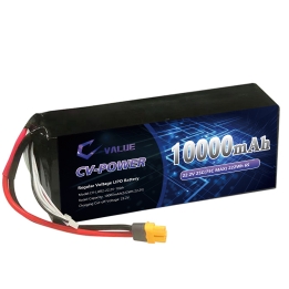 High Discharge Rate LIPO Battery 6S 22.2V 10000mAh